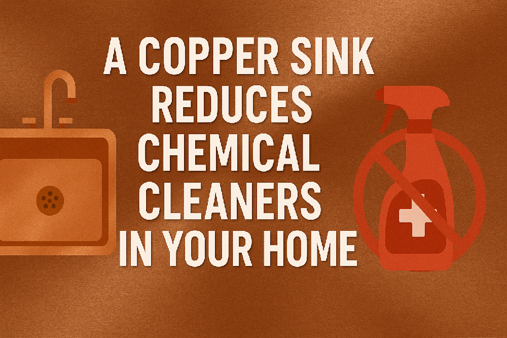 The Health Benefits of Copper Sinks and Bathtubs by SoLuna